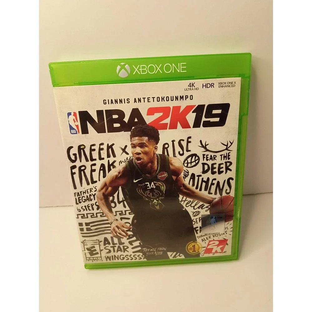 NBA 2K19 Xbox‎ One Game Complete w/ Case & Inserts - VG - Free Ship!